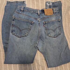 Stylish Light Blue Straight Leg Jeans